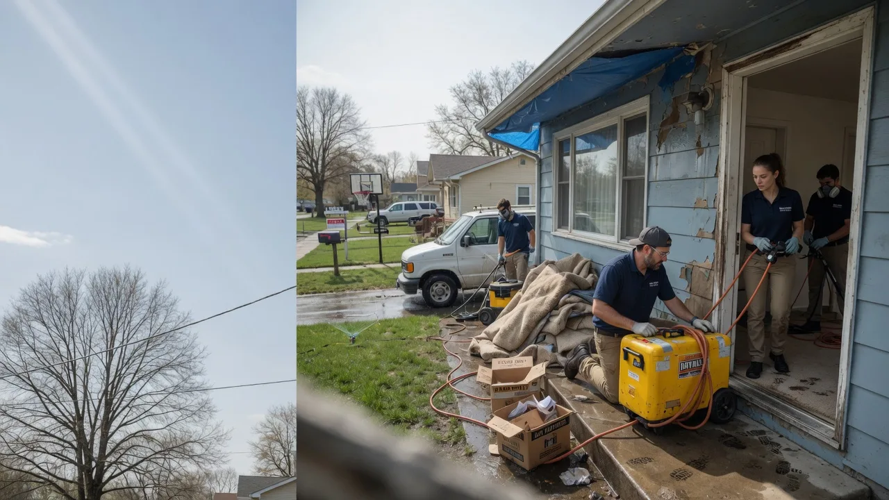 Basement Flood Cleanup in Marion, OH near me
